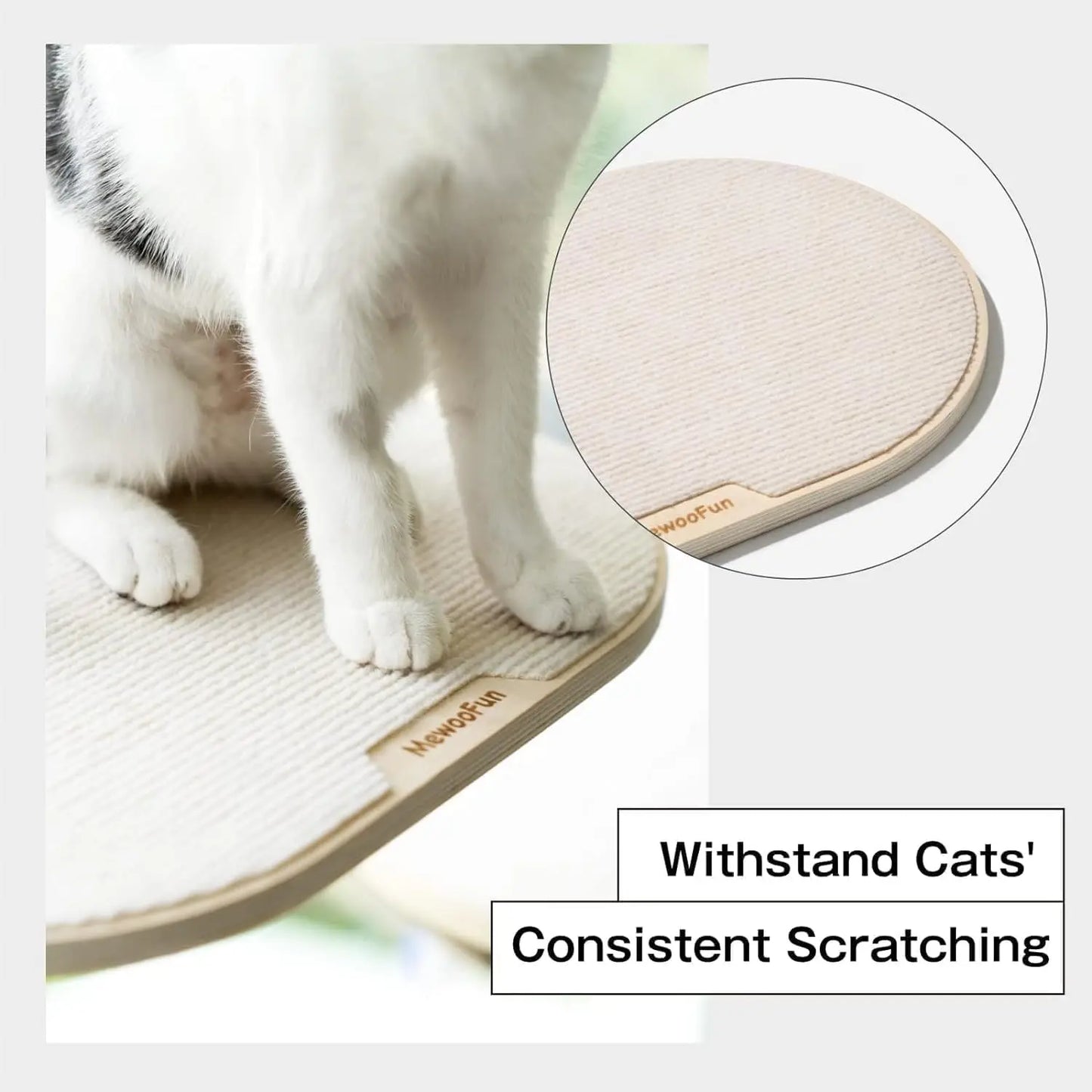 Mewoofun Cat Window Perch Hammock Wooden Suction Cup Cat Platform Bed for Indoor Cats