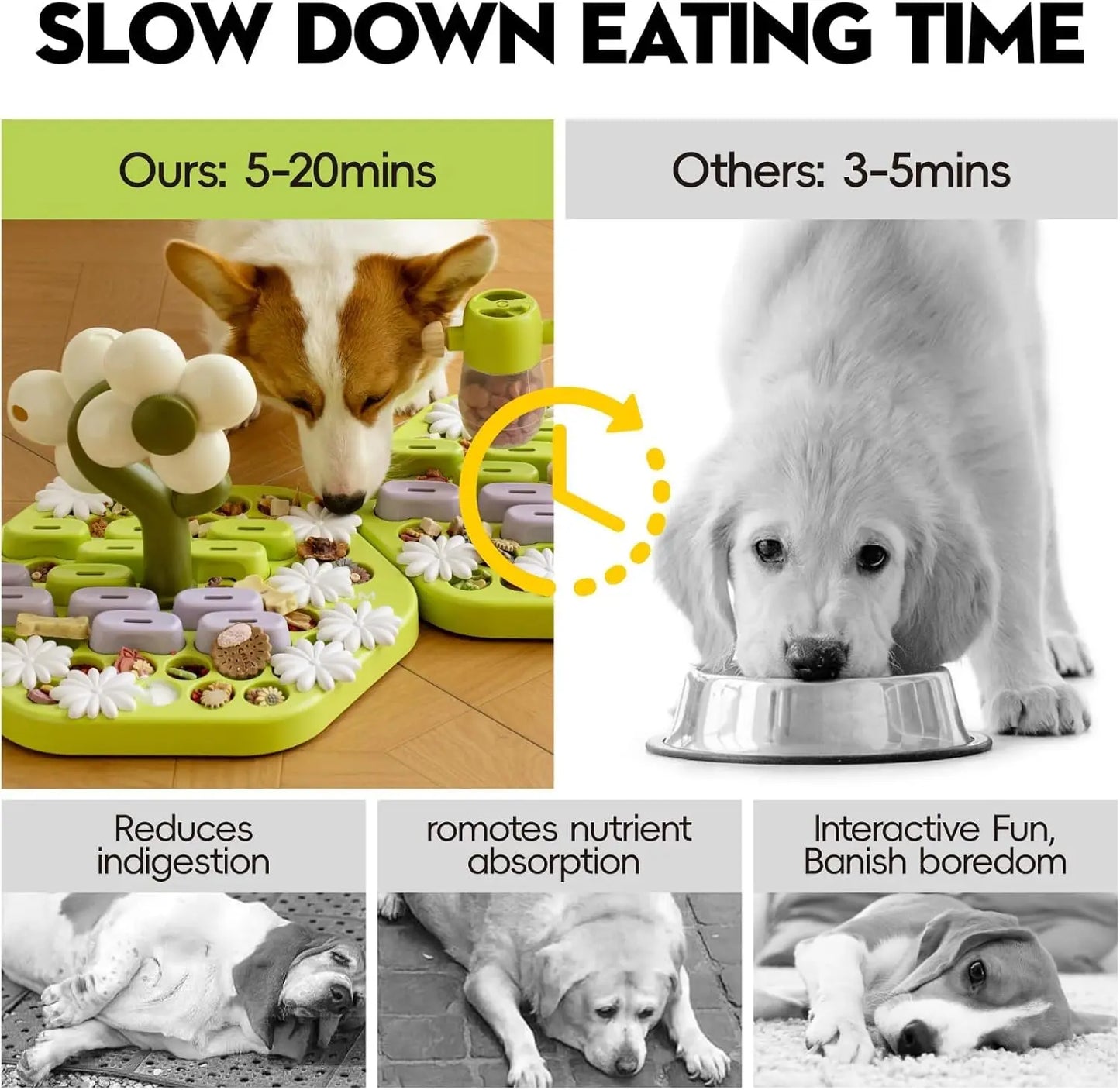 MewooFun Interactive Dog Puzzle Toy for IQ Training and Fun