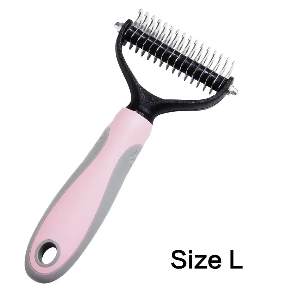 JJYY Dog Hair Remover Brush Cat Dog Grooming Comb Long Hair