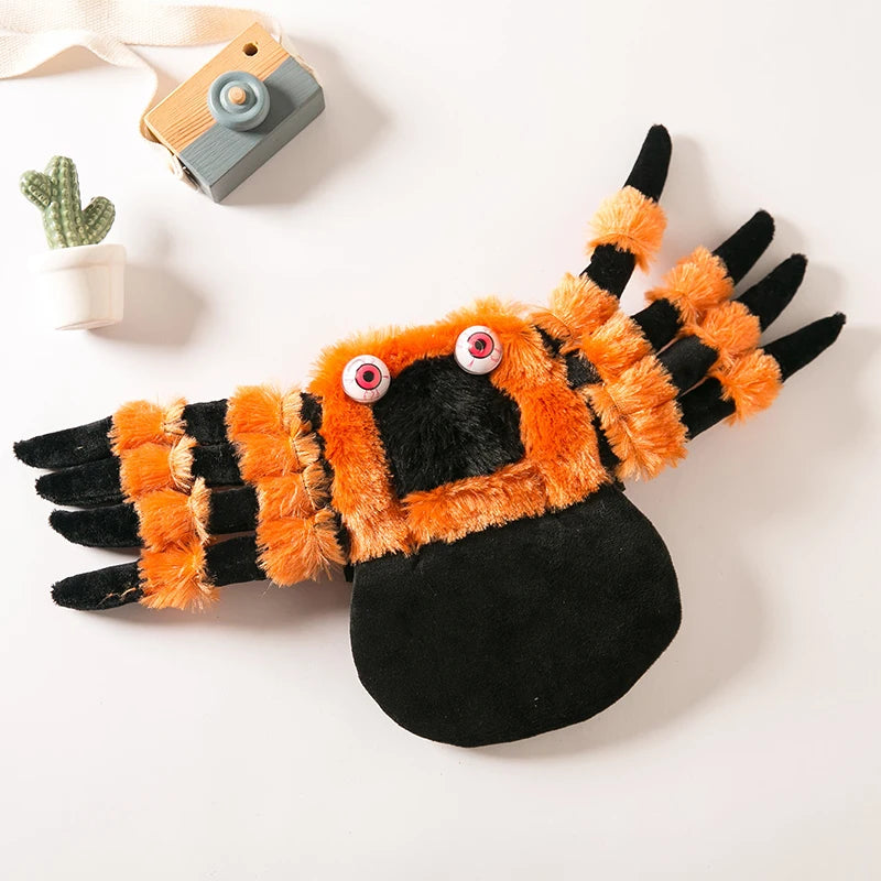 Halloween Cute Pet Clothes Red Eyed Spider Costume for Pets