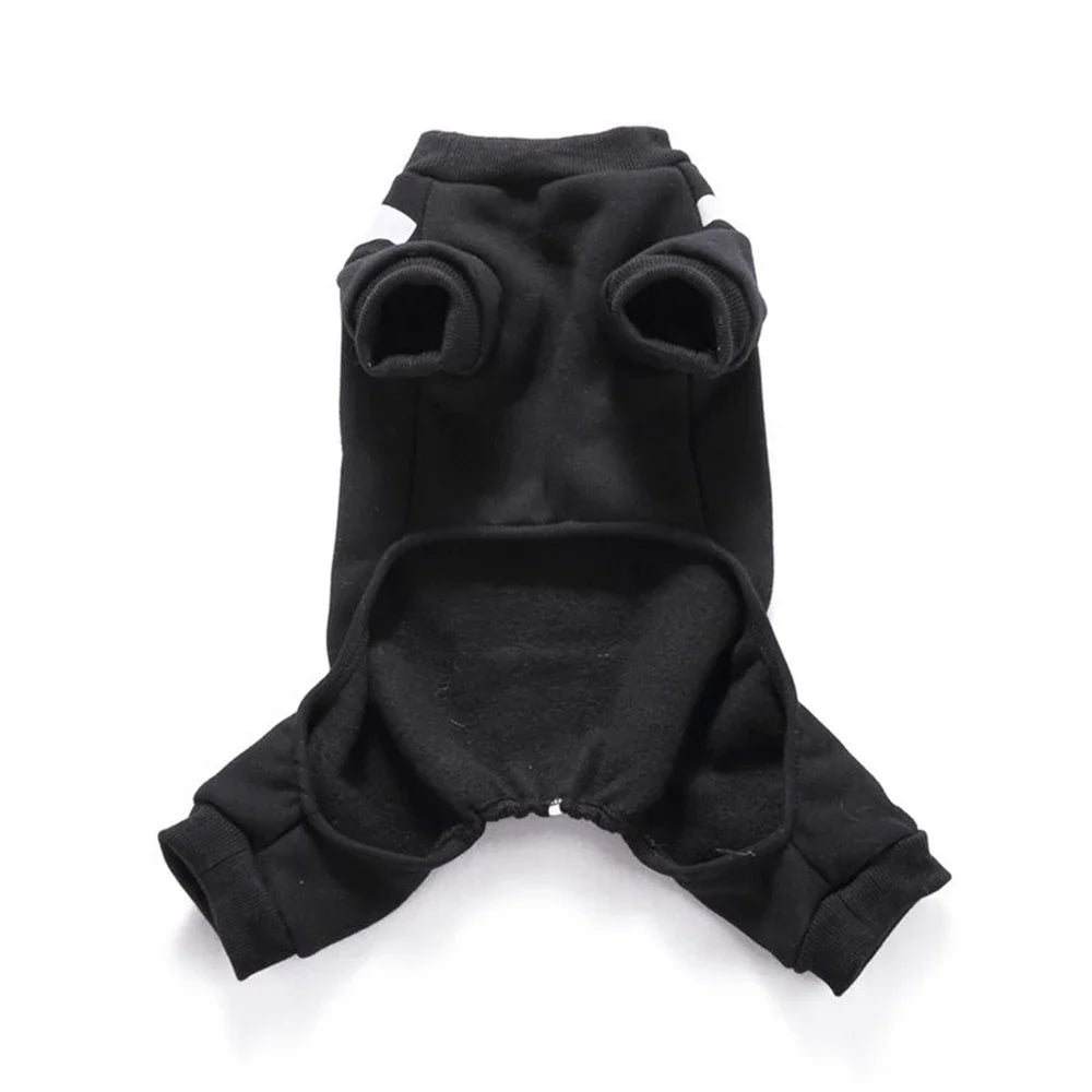 PetFashion Skeleton Dog Costume – Spooky Halloween Style