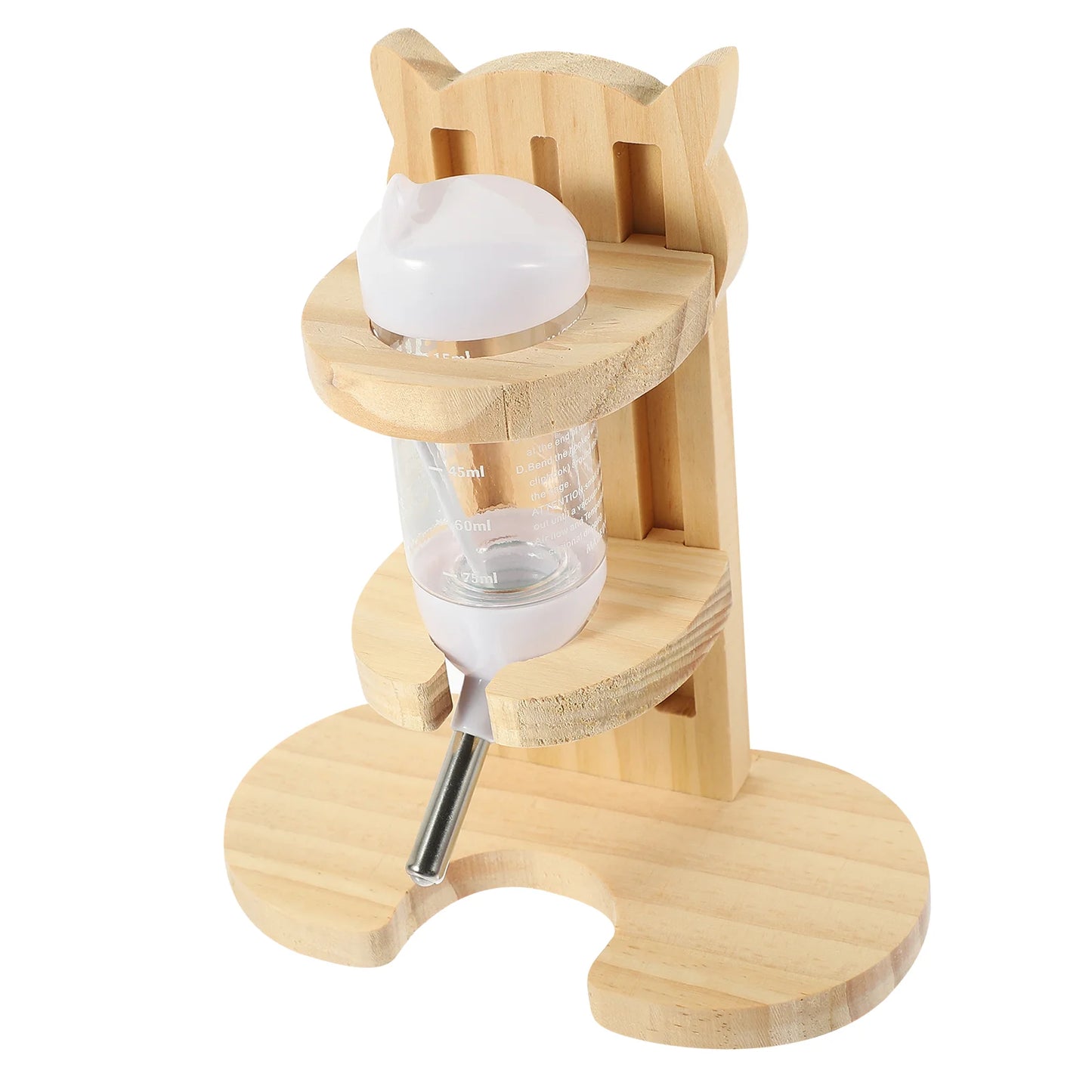 Leakage Proof Hamster Water Bottle With Stand For Small Pets