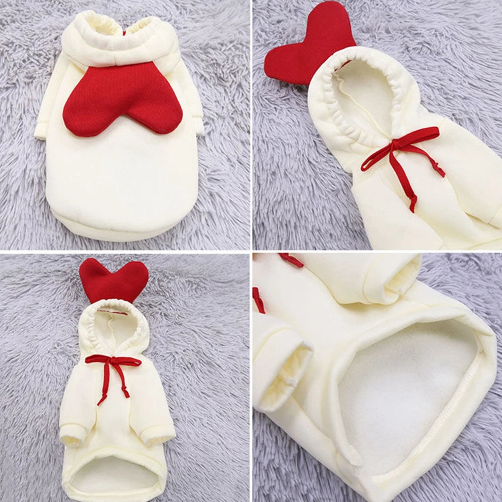 Pawfect Style Fleece Dog Hoodie – Cozy Winter Warmth