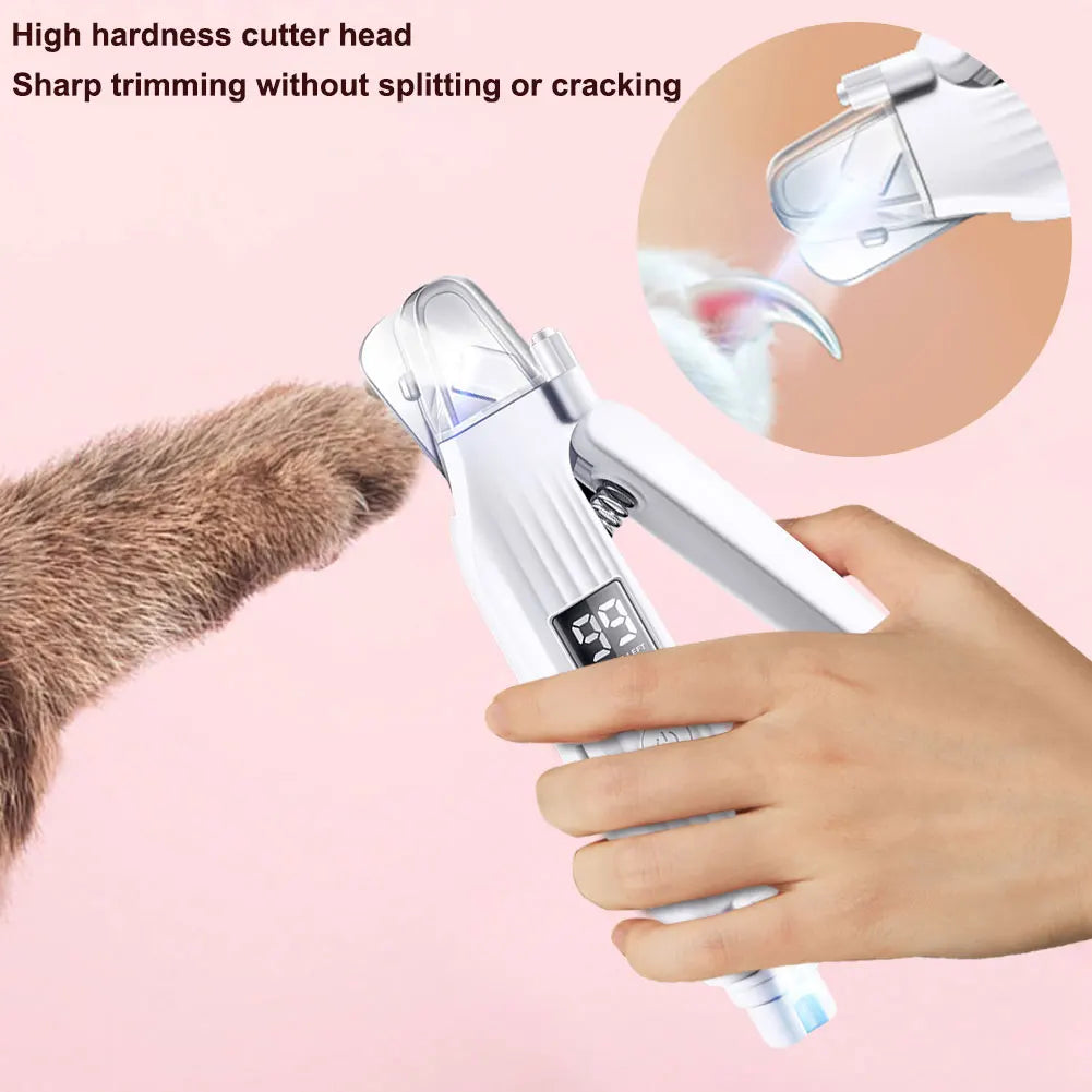 PetGroom 2 in 1 Electric Nail Trimmer – Quiet and Low Vibration
