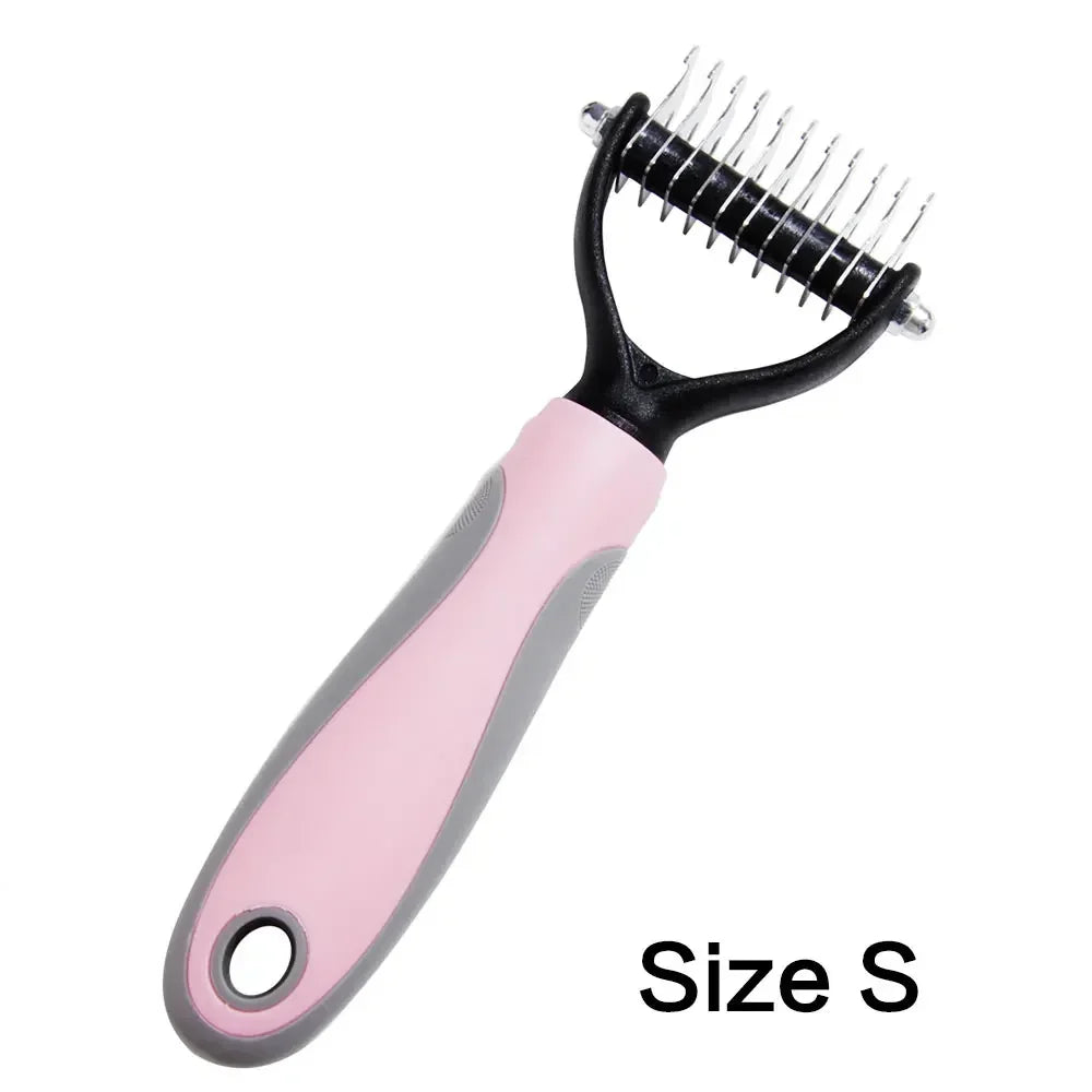 JJYY Dog Hair Remover Brush Cat Dog Grooming Comb Long Hair