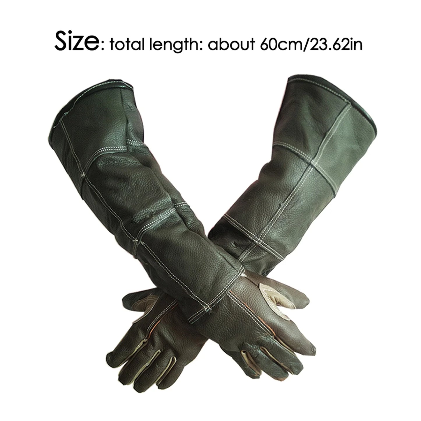PetSafe Handling Gloves – Anti Bite Protective Leather Design