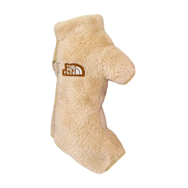 CozyPaws Winter Overalls – Warm Fleece Jumpsuit for Pets