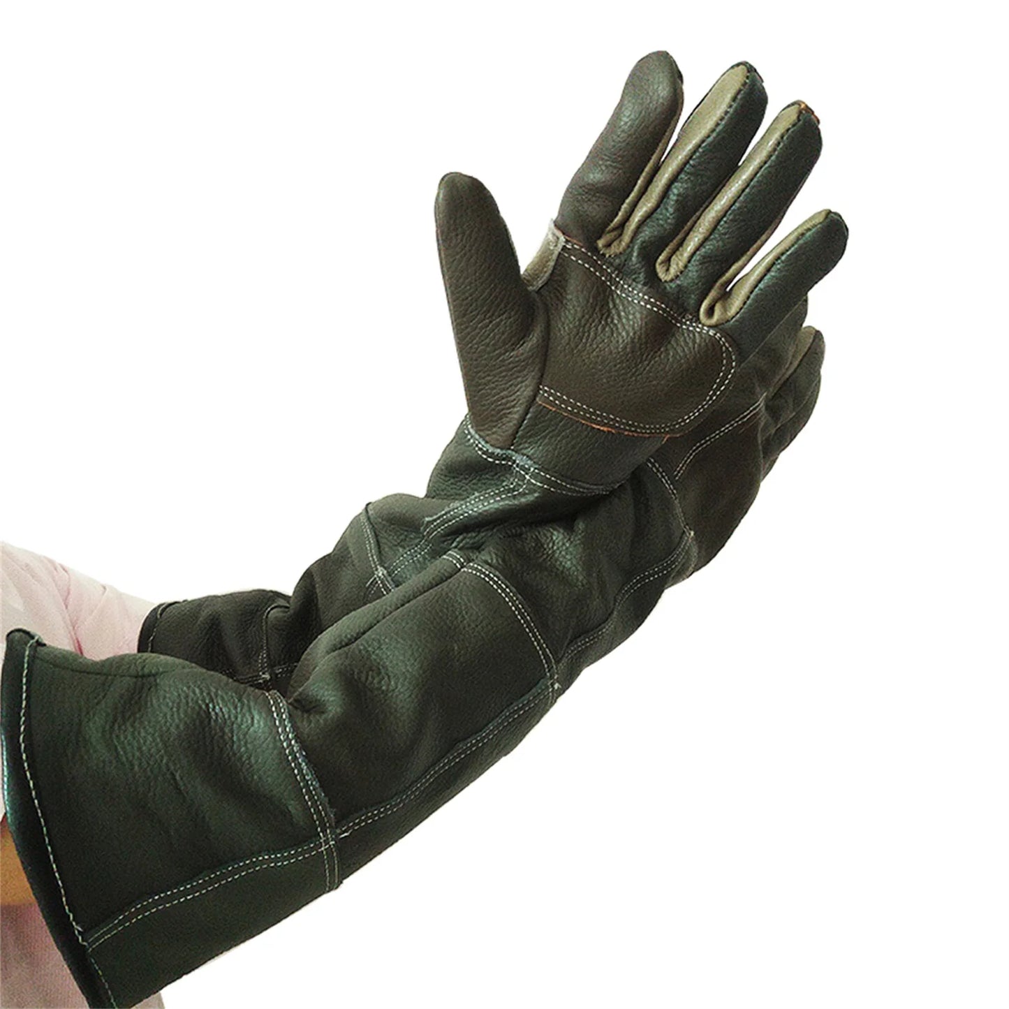 PetSafe Handling Gloves – Anti Bite Protective Leather Design