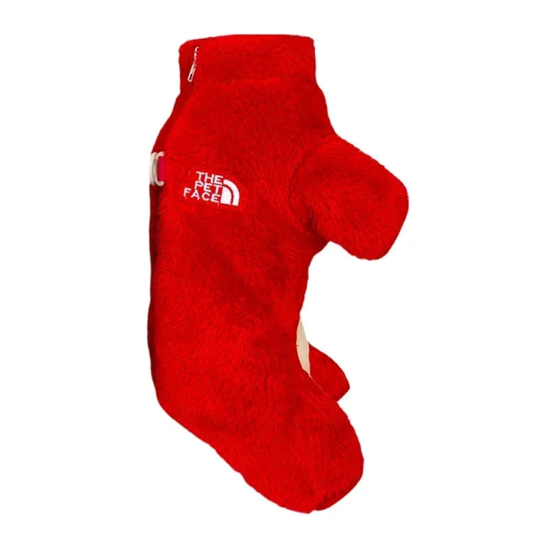 CozyPaws Winter Overalls – Warm Fleece Jumpsuit for Pets