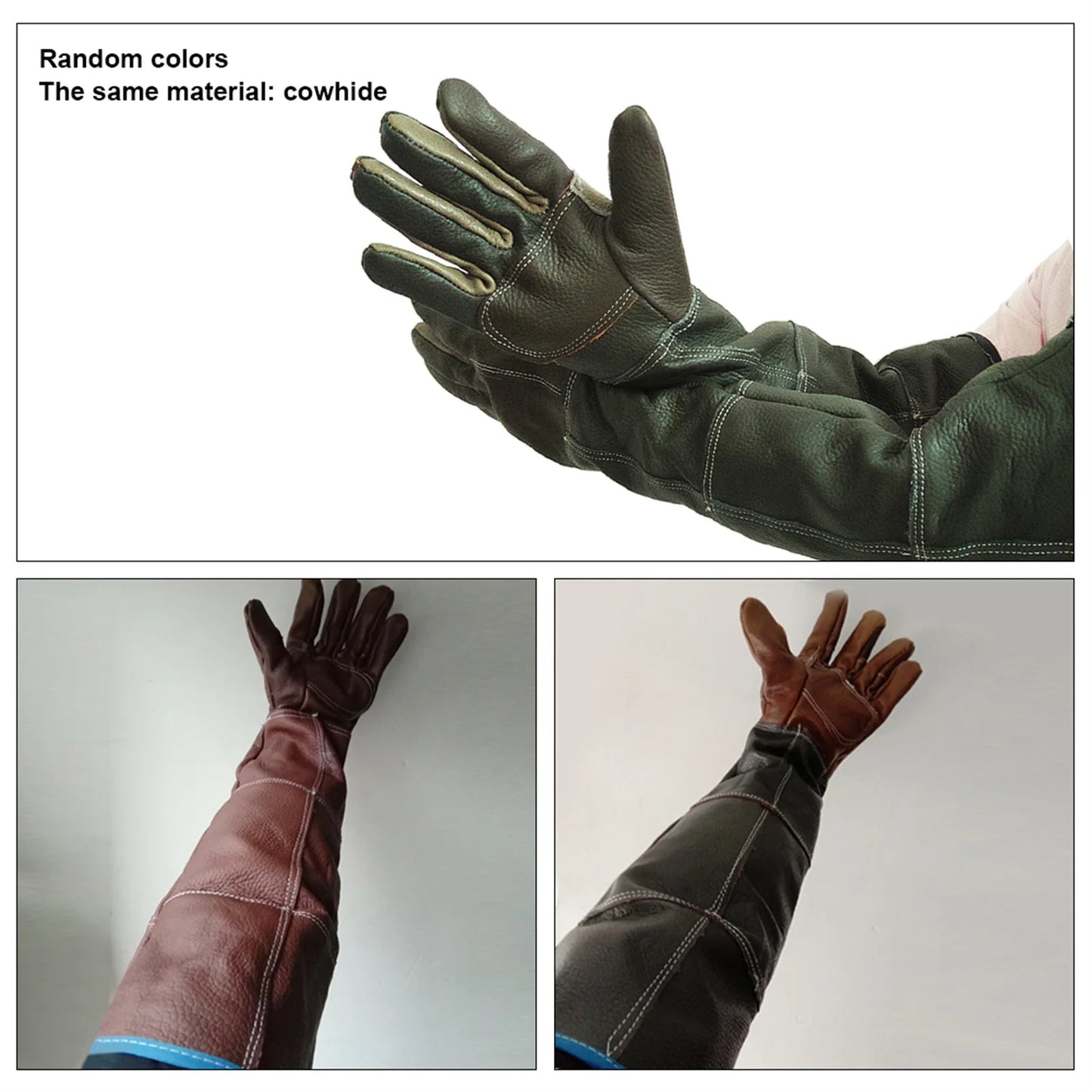 PetSafe Handling Gloves – Anti Bite Protective Leather Design