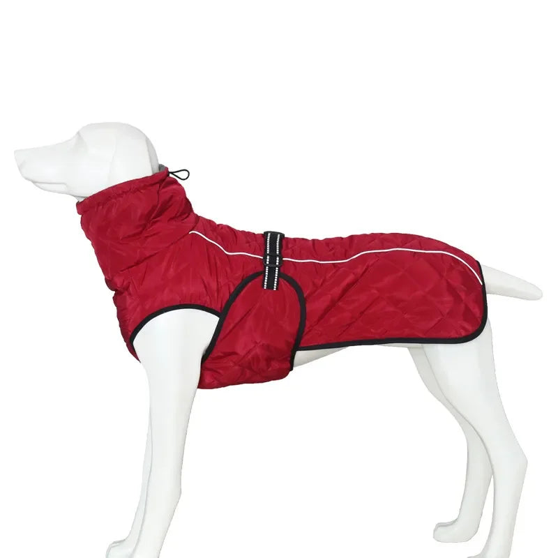 Dog Outdoor Jacket Waterproof Reflective Pet Coat for Large Dogs