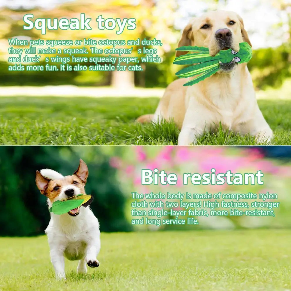 PawPal Octopus Plush Toy – Interactive Indestructible Fun