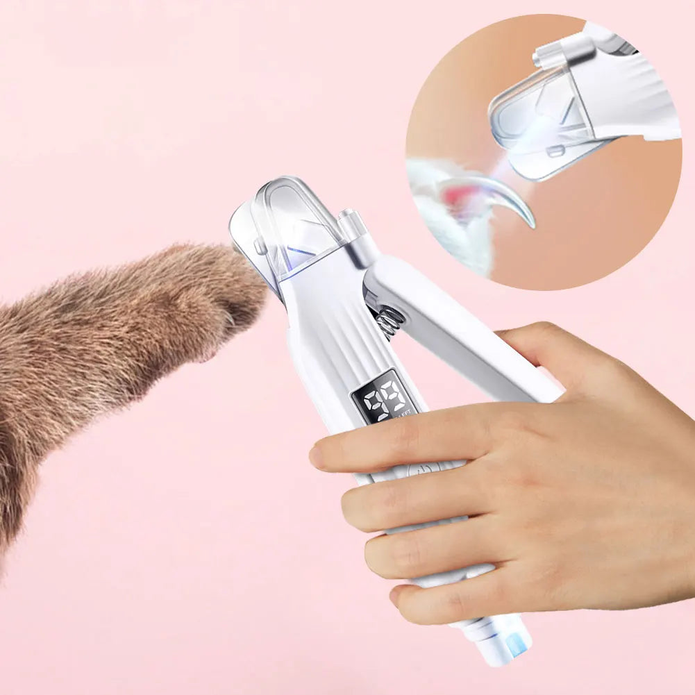 PetGroom 2 in 1 Electric Nail Trimmer – Quiet and Low Vibration