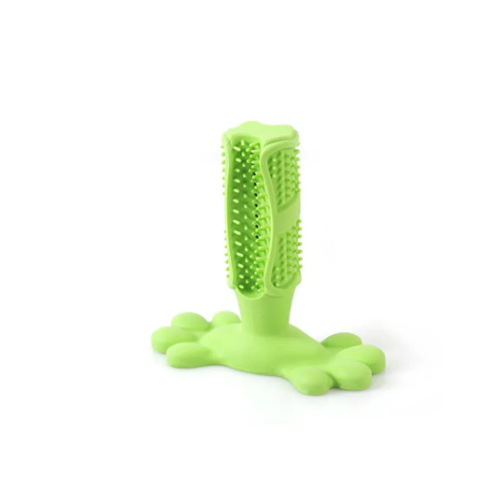 Chewable Rubber Toothbrush Stick for Large Dogs Oral Care