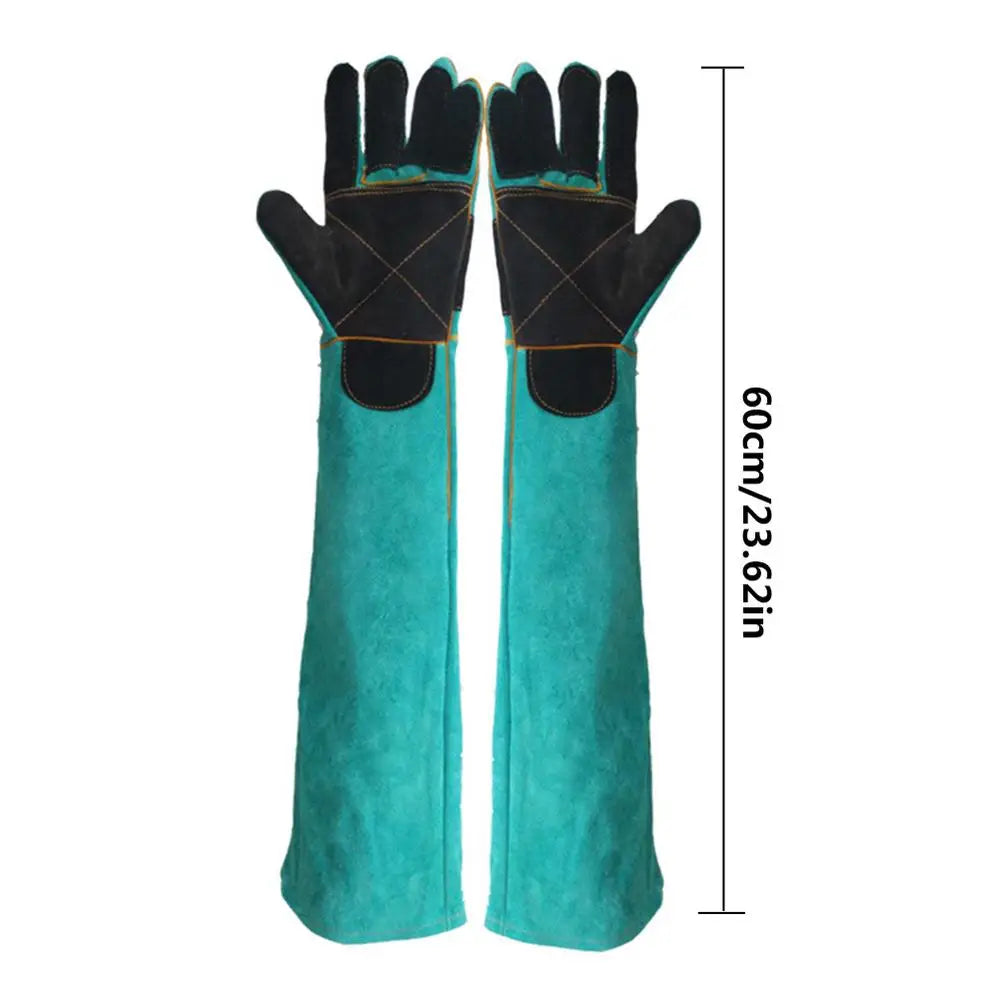 PetSafe Handling Gloves – Anti Bite Protective Leather Design