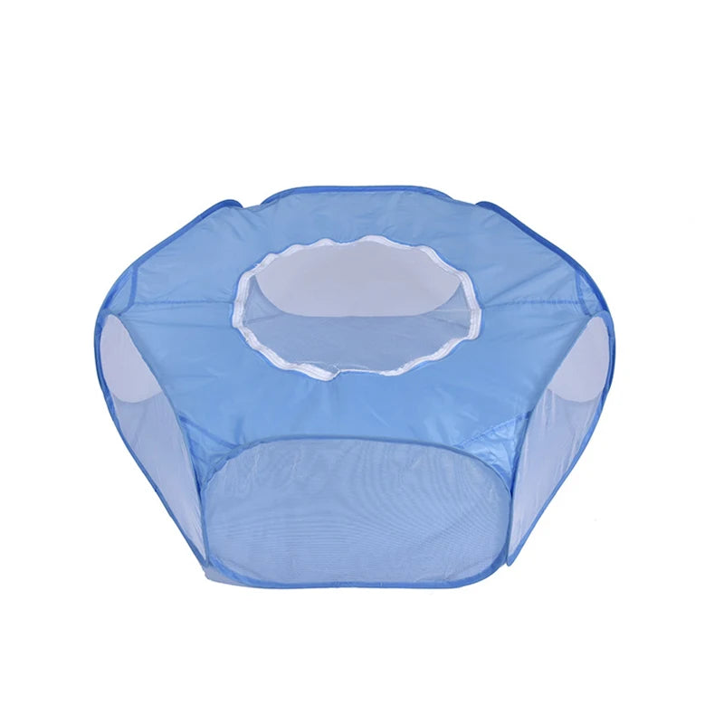 Portable Small Pet Cage Transparent Hedgehog Tent Playpen
