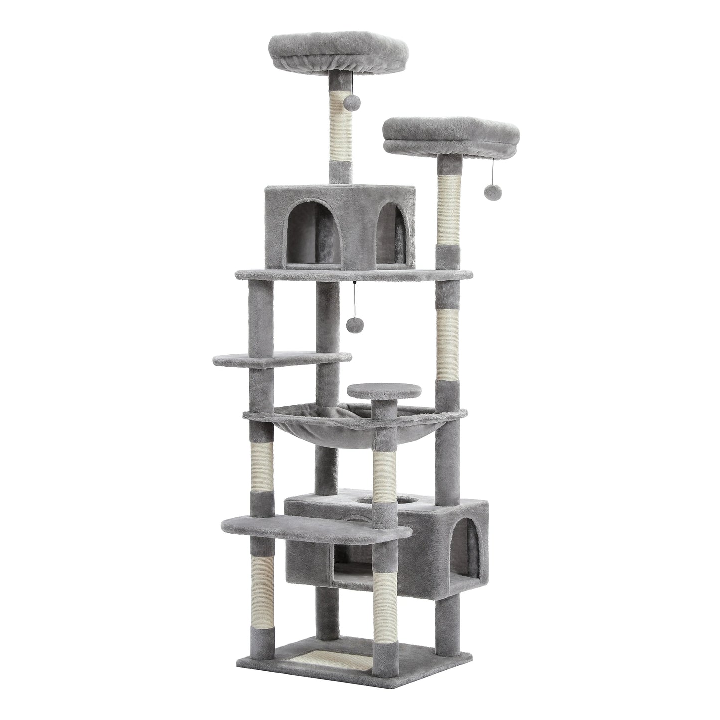 CatLuxe Large Cat Tower – Spacious Multi-Level Design