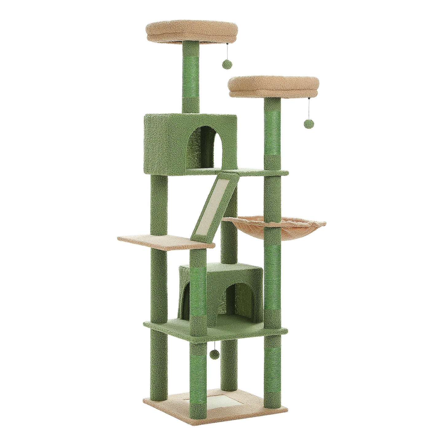 CatLuxe Large Cat Tower – Spacious Multi-Level Design