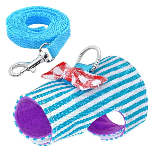 Hamster Rabbit Harness Leash Set for Small Pet Supplies