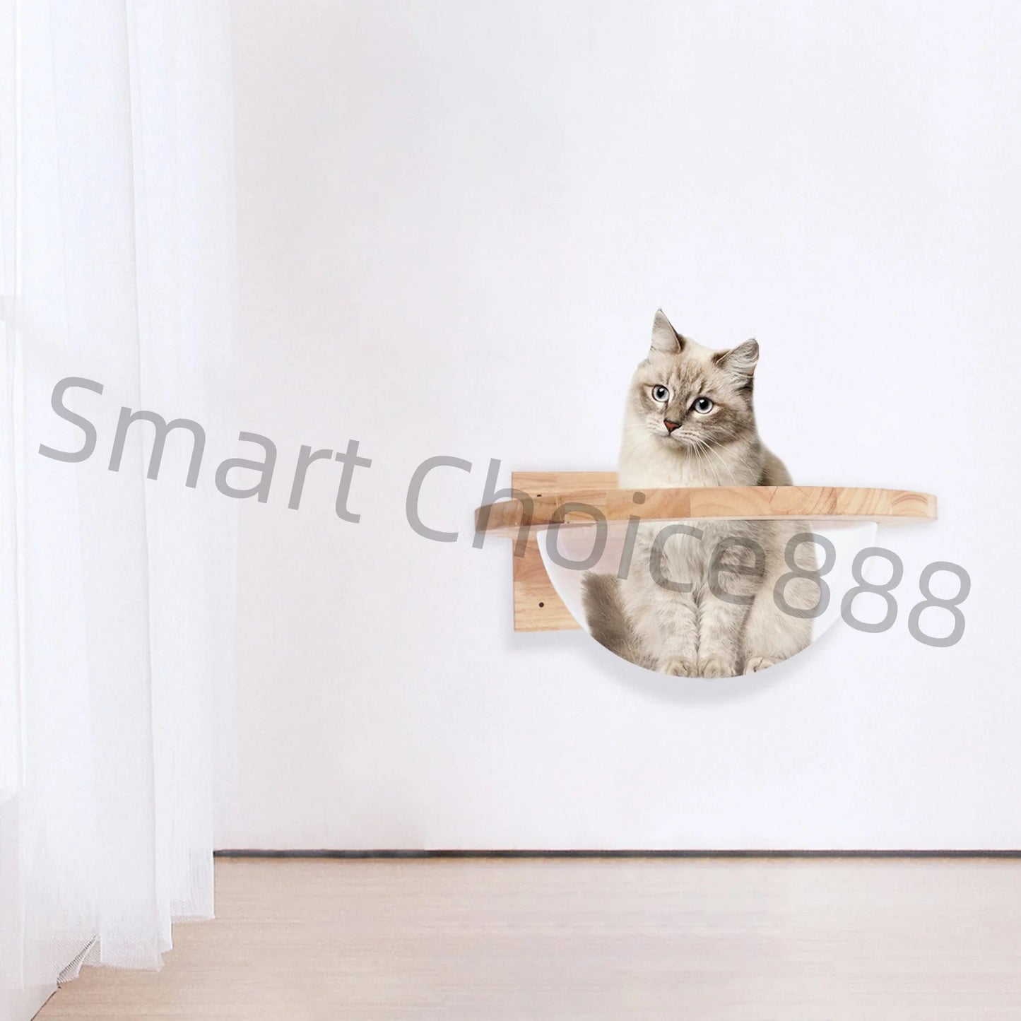 Cat Space Capsule Transparent Cover Bed for Small Pets